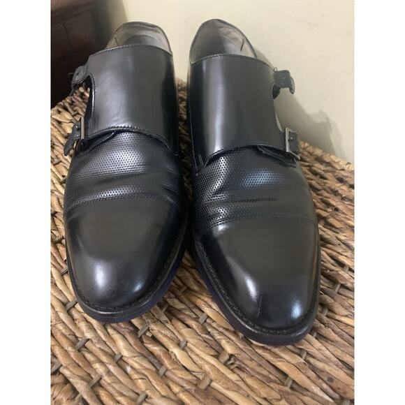 Clarks Collection TOR England Mens Shoes Oxford Black Leather Lace Up Size 8m main image 4